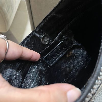 Used prada handbag black - Gem