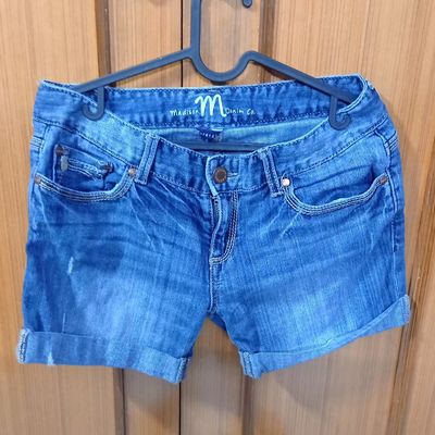 Buy Vitamins Mid Thigh Solid Color Denim Shorts Pink for Girls (11-12Years)  Online in India, Shop at FirstCry.com - 11177607