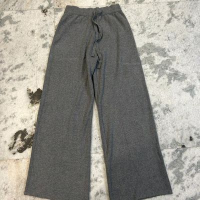 Pinstripe Black Wide Leg Trousers | Saskira – motelrocks.com