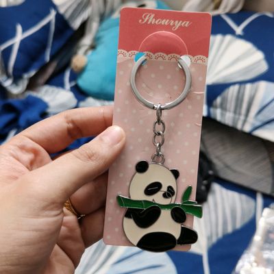 Key Chain Design-How to Make a Panda Key Chain