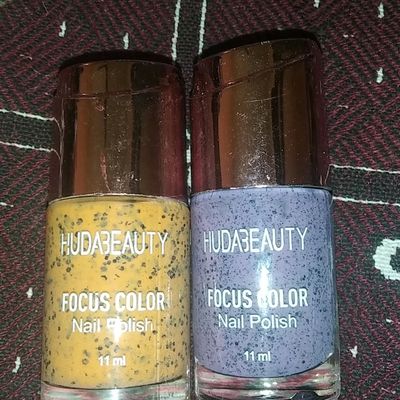 Huda Beauty Focus Color Nail Polish In 3 Different Color , Long Lasting In  Premium Quality Color Code: Multicolor at Best Price in Chhindwara | Vikas  Genral Store