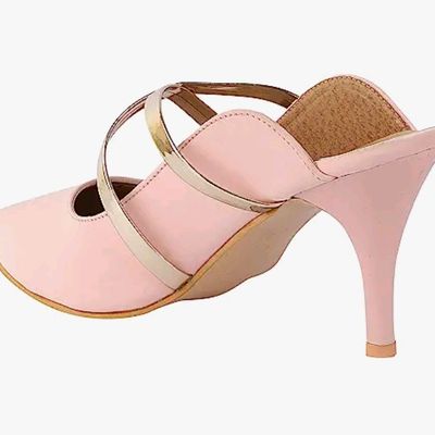 Shoetopia Women Pink Heels