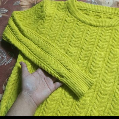 Lemon sale green sweater