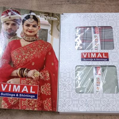 Buy VIMAL Men Grey Trouser Clothing Fabric - Clothing Fabric for Men  4324966 | Myntra