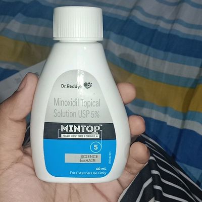 Mintop 5 Solution, For Topical, Packaging Size: 60 ml