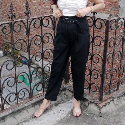 Black Cargo Pants for Women: 6 Stylish Black Cargo Pants for Women for a  Chic Casual Look - The Economic Times