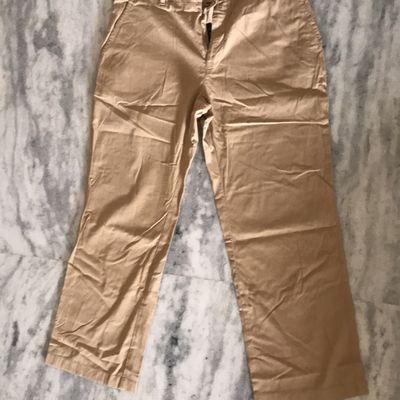 Buy Arrow Mid Rise Flat Front Solid Formal Trousers - NNNOW.com