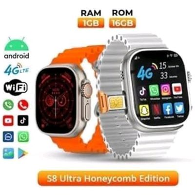 X8 Ultra With Camera 4g Android Watch 1gb/16gb Storage – Jvkart.in