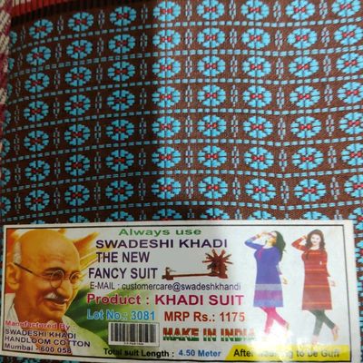 Swadeshi 2024 khadi dress