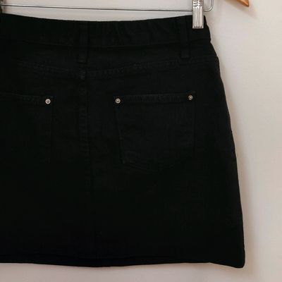 Denim Streetwear Cargo Casual Midi Skirt – OliverandJade