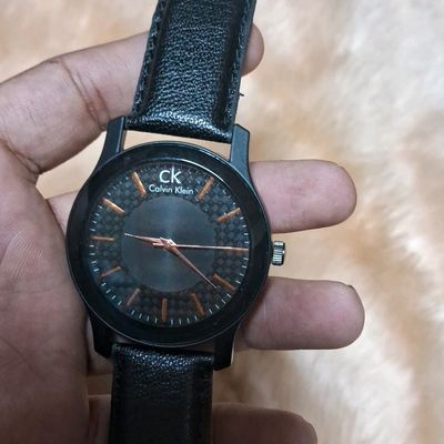 Ck black clearance watch