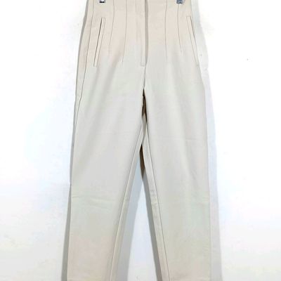 ZARA Woman TROUSERS | LINEN BLEND TROUSERS - LIMITED EDITION Ecru |  3243/619 ⋆ Divanidosa