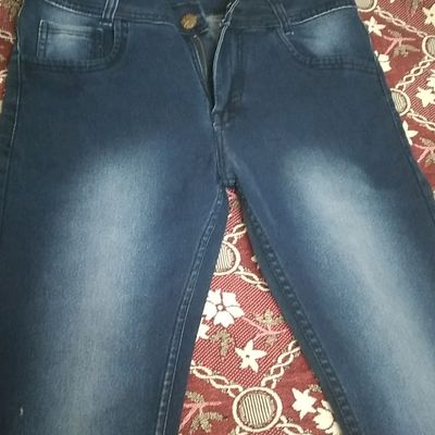 Buy Pencil Green Jeans for Men by Fineblu Online | Ajio.com