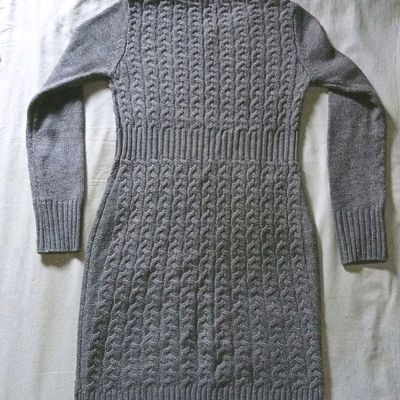 Antonio Melani Lace Wool Bodycon Midi Dress Size... - Depop