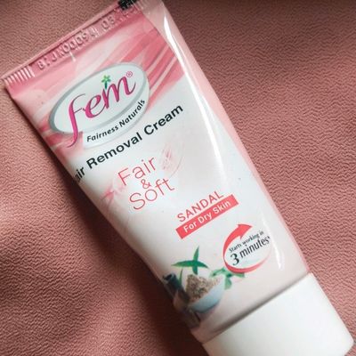 Fem Fairness Naturals Hair Removal Cream 60g ( Pack of 6 ) – Raj Lakshmi  Smart Shop