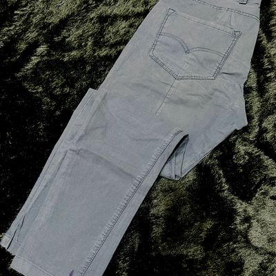 Solid Slim Fit Trousers