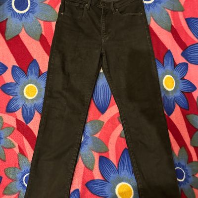 Vintage Levis 581 Black Corduroy Trousers Black... - Depop