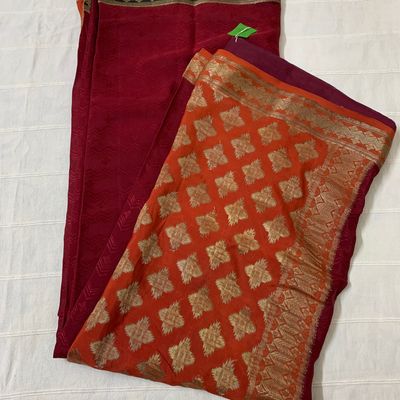 Mysore Crepe Silk Saree at Rs.2500/Piece in aligarh offer by Mahi Showroom