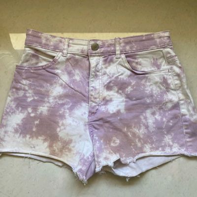 H and m pink on sale shorts