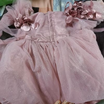 Party wear dress for 6 month baby outlet girl