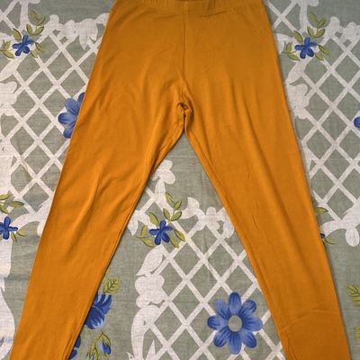 Active Wear, Avaasa Mustard Colored Leggings Brand New Never