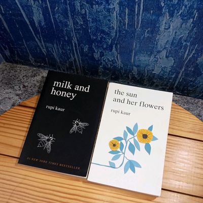 Rupi Kaur Collection 2 Book Set: Milk & Honey, Sun &Her Flower