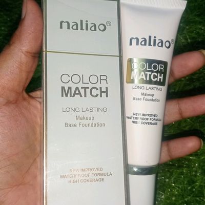 Foundation  Maliao Colour Match Long Lasting Makeup Base