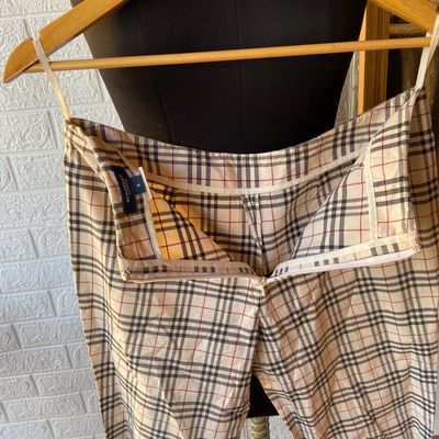 Burberry Vintage Check high-waisted Trousers - Farfetch | Rich clothes,  Eclectic clothes, Fashion inspo outfits