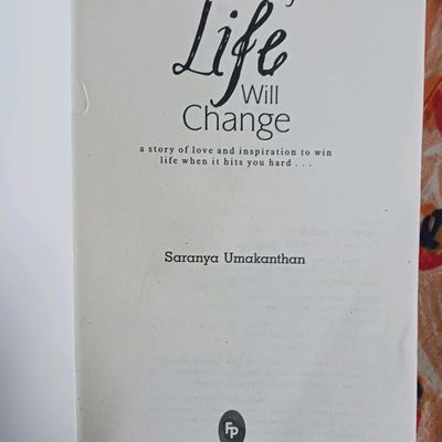 Fiction Books, *Rs. 90/-* One Day Life Will Change By Saranya U