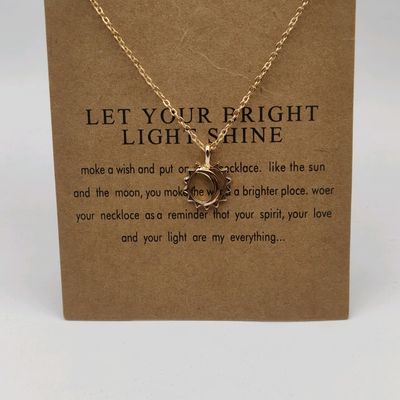 Shine Necklace, John 1:5 Light Shines in the Darkness, Gold Long Necklace,  Encouraging Religious Jewelry, Christian Gifts, Matthew 5 16 - Etsy