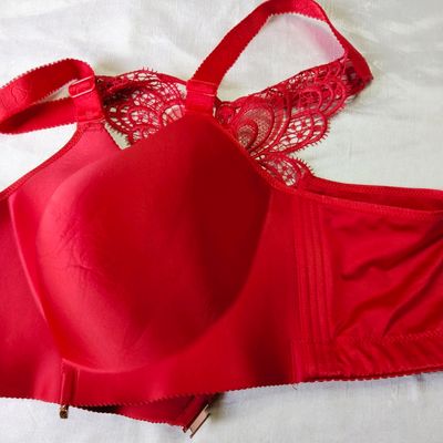 Bra, Imported Red Front Open Stylish Padded Bra