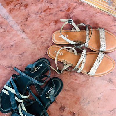 Buy Leatherite Sandals Pick Any 1 + Free Sports Watch + Sunglasses +  Aluminium Wallet (SW59) Online at Best Price in India on Naaptol.com