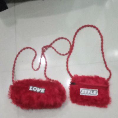 Buy Red Color Fox Fur Handbag, Real Fox Fur Handbag, Shoulder Bag, Clutch,  Birkin, Handmade Online in India - Etsy