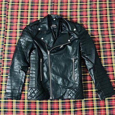 Karl Lagerfeld | Men's Studded Biker Jacket | Black | Size Large for Men |  Lyst