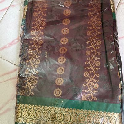 Dark Purple Fancy Silk Saree – Sree Fabrics