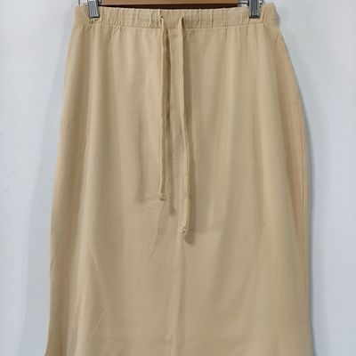 Shorts & Skirts, Beige Saree Inner Skirt ( Women )
