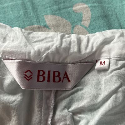 Buy BIBA Women's Regular Pants (BTMW19621AW23WHT_White at Amazon.in