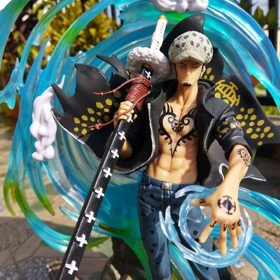 One Piece Trafalgar D Law Action Figure 17 Cms PVC Anime Figurine Model  Collection Statue Weeb
