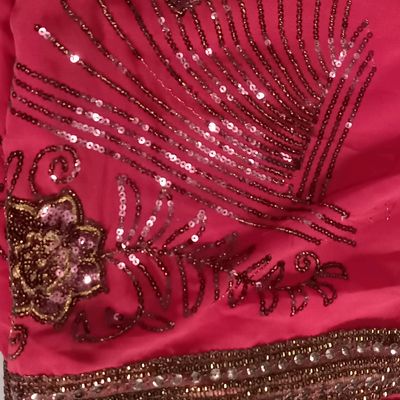 Organdy Saree | Organdy Saree Embroidery