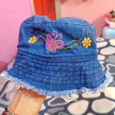 Denim bucket hat - Denim blue - Ladies | H&M IN