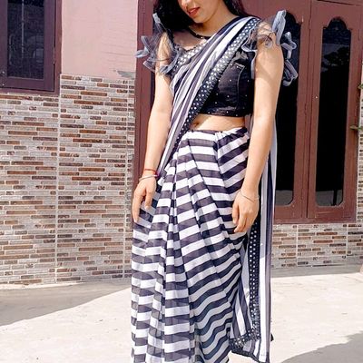 New fancy outlet saree