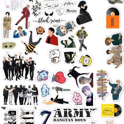 BTS Sticker Sheets