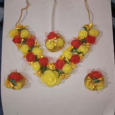 Real Flower Jewellery and Artificial Flower Jewellery For Mehndi and Haldi  - Jewellery - Rajarajeshwari Nagar - Weddingwire.in