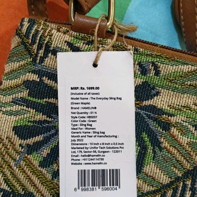 Buy Hamelin Women's Sling Bag, Orange at Amazon.in