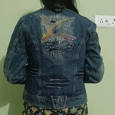 My Chemical Romance Unisex Adult Back Print Logo Denim Jacket | Fruugo US
