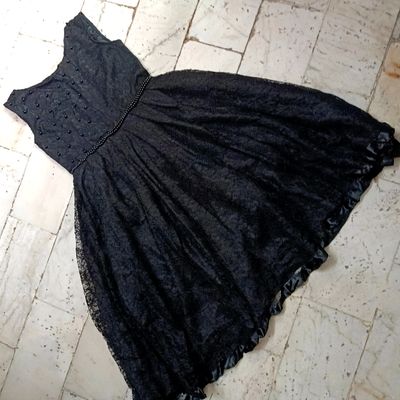 Black and White Dress for Girls Summer Black Dress Teenager Girl Dress  Young Lady Dress Chiffon Ballerina Dress - Etsy