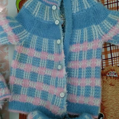 High neck clearance baby sweater