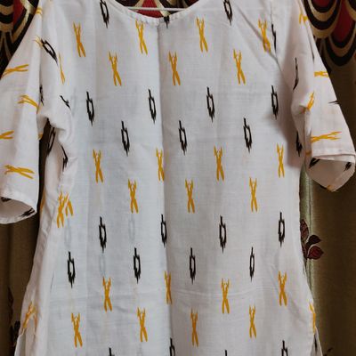 3/4th Sleeve Stitched Ladies Denim Kurti, Pattern : Plain, Size : XL, XXL,  XXXL at Best Price in Jaipur