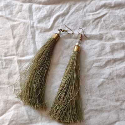 Olive (Tassel Earrings) – Head'n Treasure