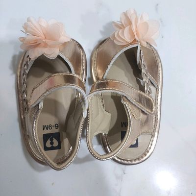 Party wear sandals for sales baby girl